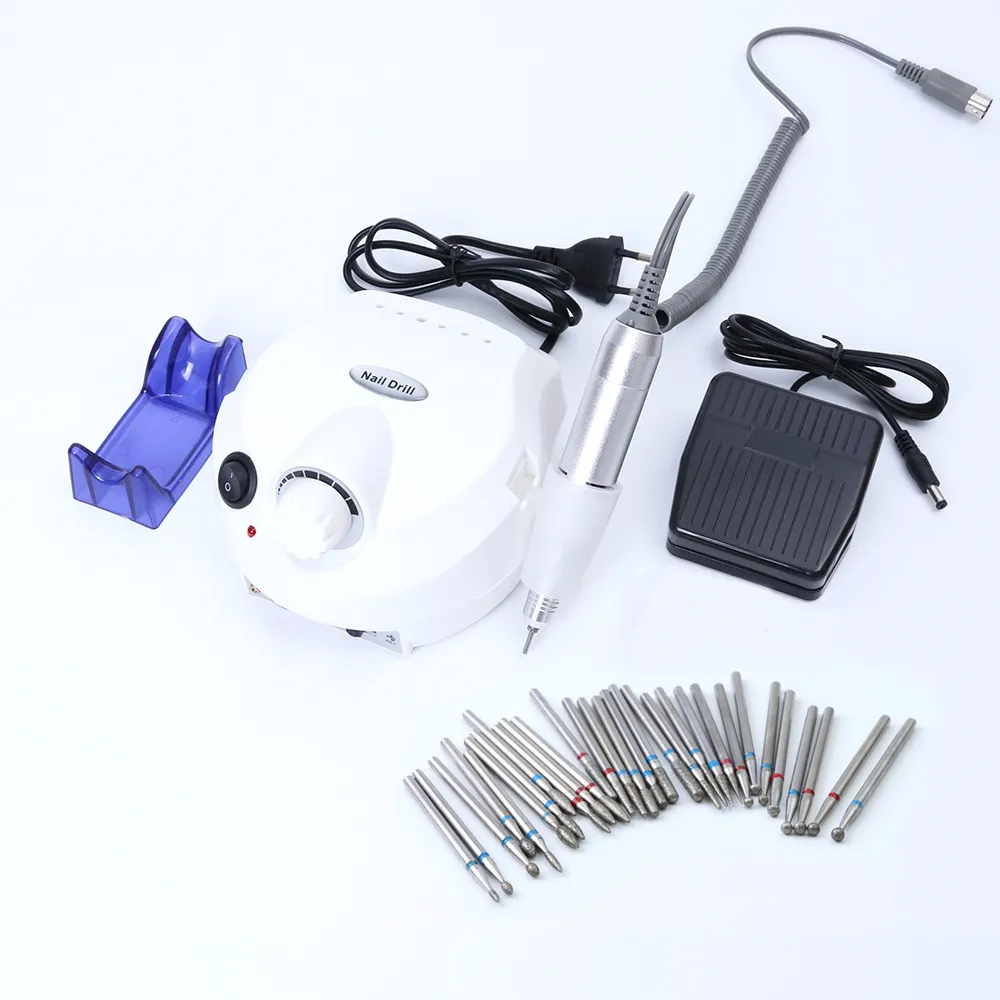 30000rpm nagelboorbits Elektrische machinemolens Nagellakapparatuur Bestanden Rotary Burr Gel Pools Manicure Tools Bedr401