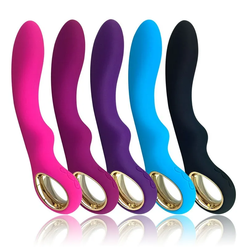 Sex Products 10 Frequency Electric Vibrators G Spot Vaginas Clitoris Stimulator Silicone 