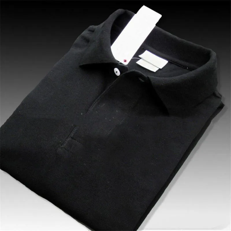 Polos Masculinos Camisas Polo Masculinas Tops de Verão Bordados Moda Camisa Masculina Feminina Alta Casual Camiseta