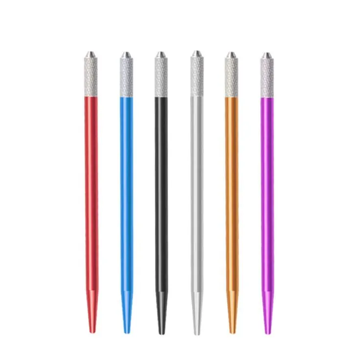 Tatto Microblading Pens Manual Microblade Needle Holders For Eyebrow ...