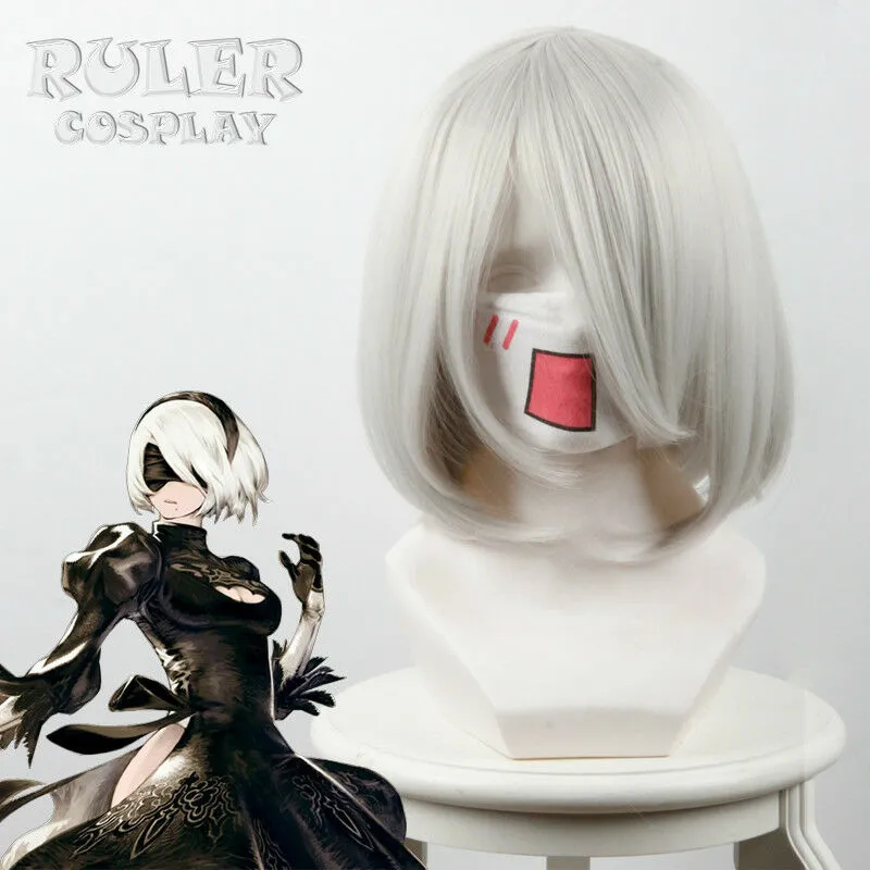 Anime Nier: Perruque Cosplay B de type 2 de Automo YoRHa