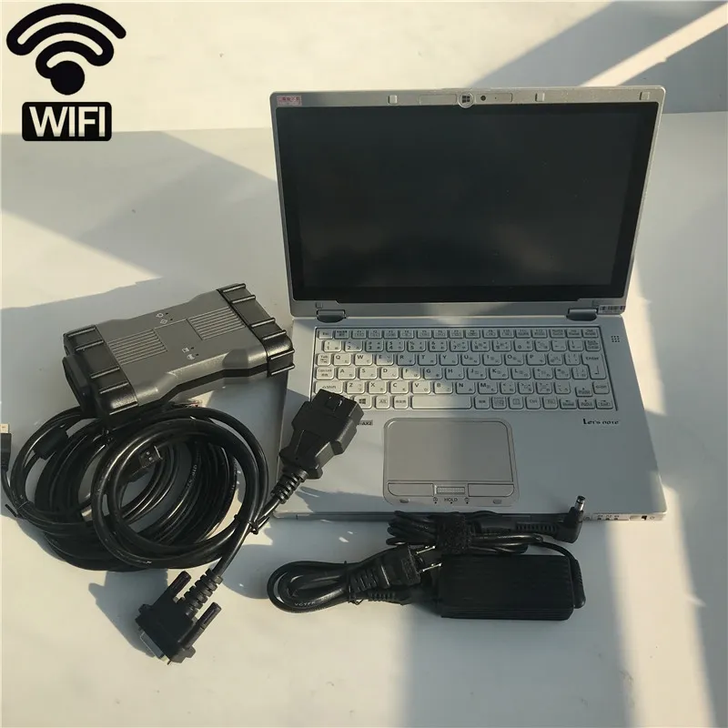 V12 / 2019 SSD S-OFTWARE voor MB Ster Diagnostic Tool MB STAR C6 met WiFi-functie in CF-AX2 Laptop I5-tablet Klaar om te werken