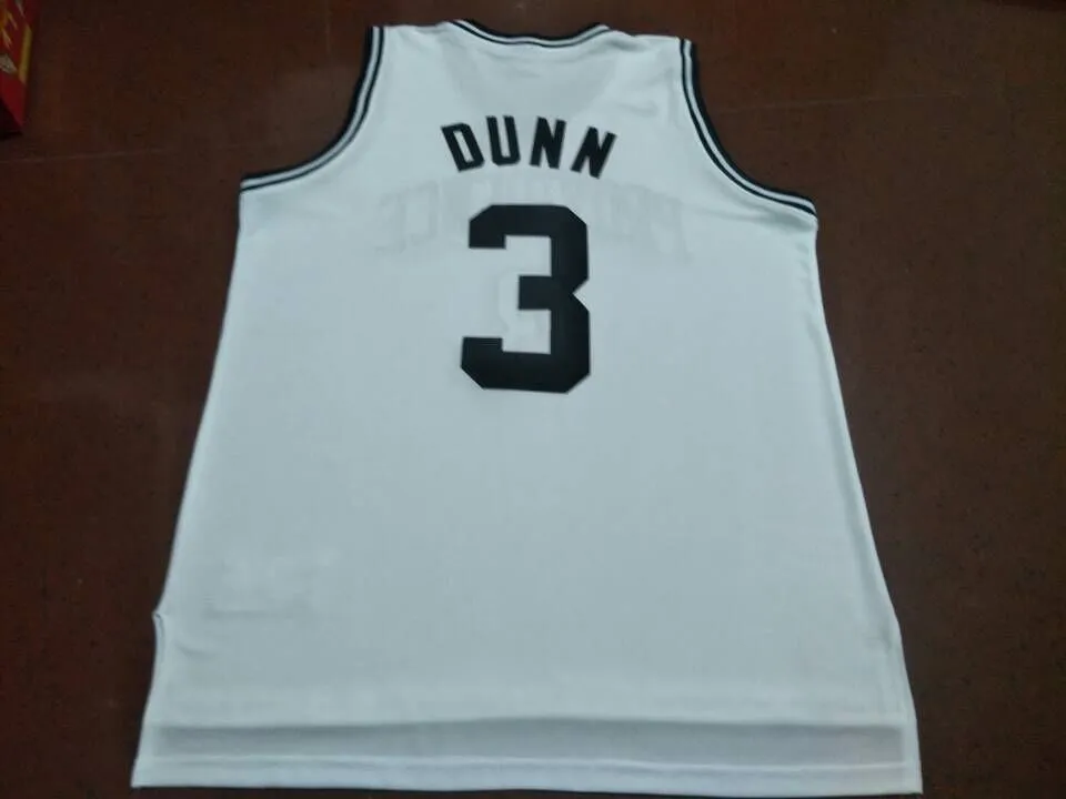 Aangepaste mannen jeugd vrouwen #3 Kris Dunn Providence White College Jersey Revolution 30 Jersey maat S-4XL of aangepaste naam of nummer jersey