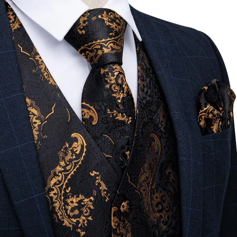 Mens silk patterned discount waistcoats