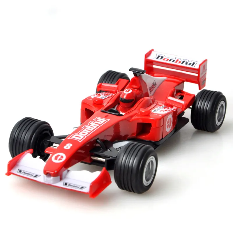 DBH子供のダイカスト合金F1レーシングカーモデルのおもちゃ、カート 
