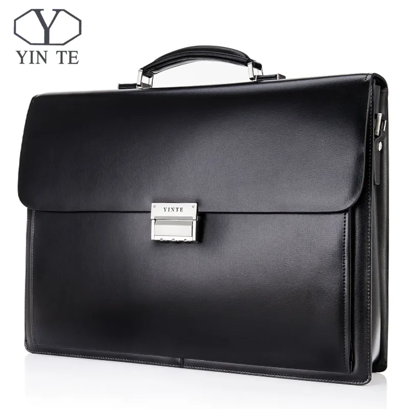 insondable Calvo Teórico Maletín de cuero para hombre YINTE 15 "Bolso para computadora portátil Abogado de negocios formal Mensajero Hombro Agregado Portafolio Totes T8158-6A # 138790 insondable Calvo Teórico Maletín de cuero para hombre YINTE 15 "Bolso para computadora portátil Abogado de negocios formal Mensajero Hombro Agregado Portafolio Totes T8158-6A # 138790