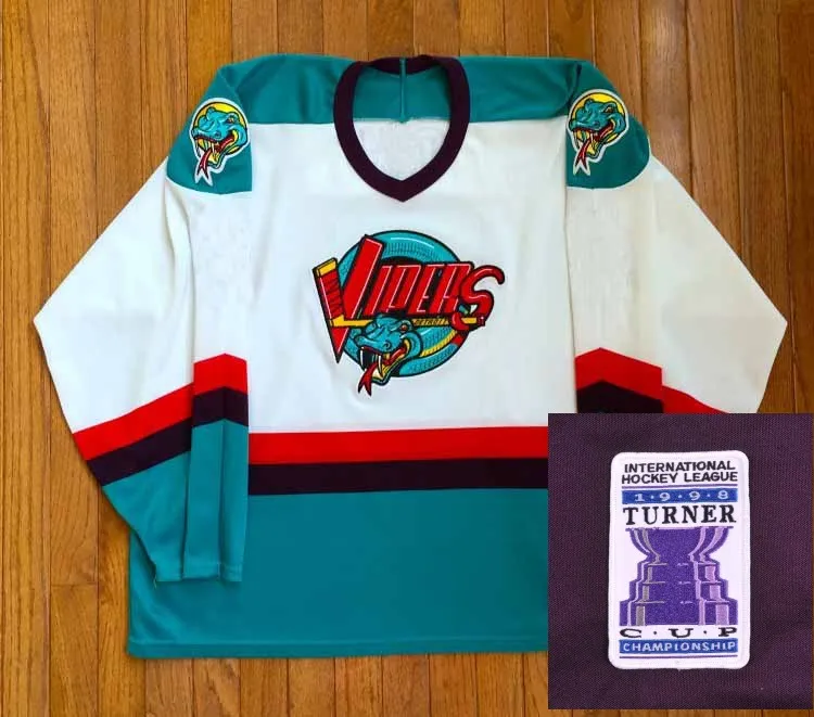 Detroit Vipers 1997 Turner Cup Championship Jersey From Projerseydealer