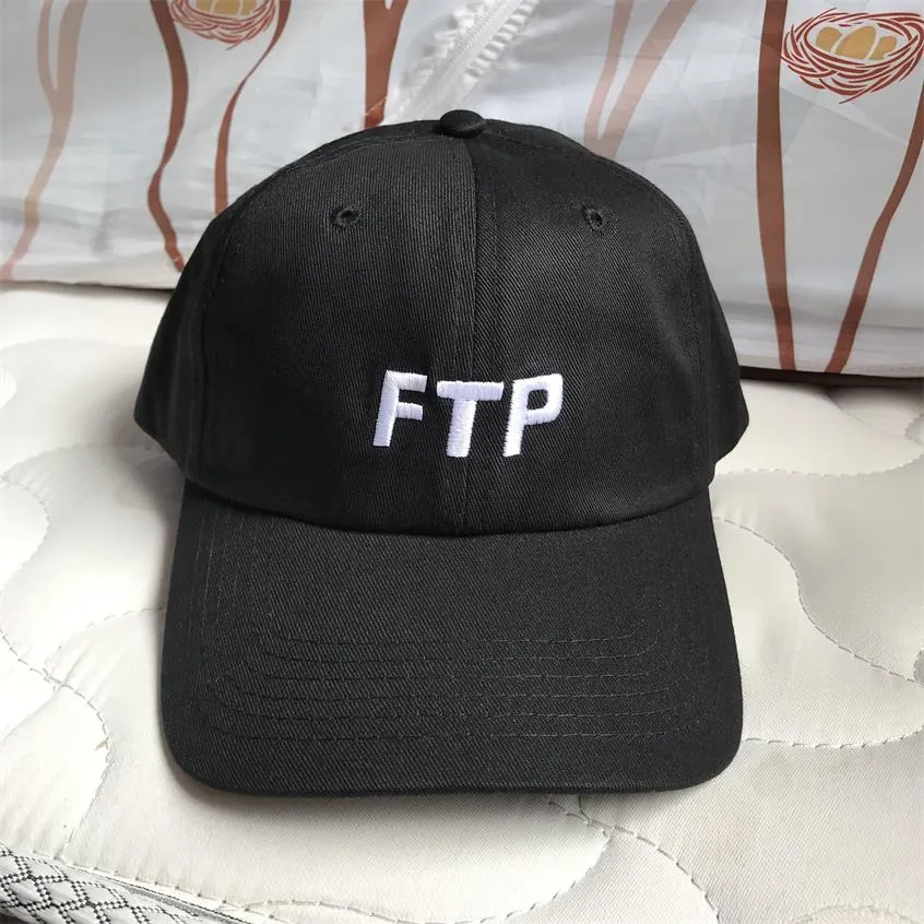 FTP刺繍野球帽子男性女性コットンお父さんハットボーンヒップホップ ...