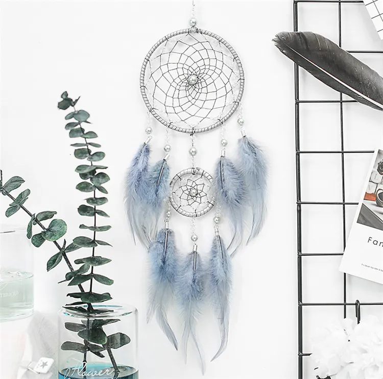 Dreamcatcher Handgjorda Dream Catcher Net Hängande Hem Bil dekoration Decor Craft Present Dreamcatcher