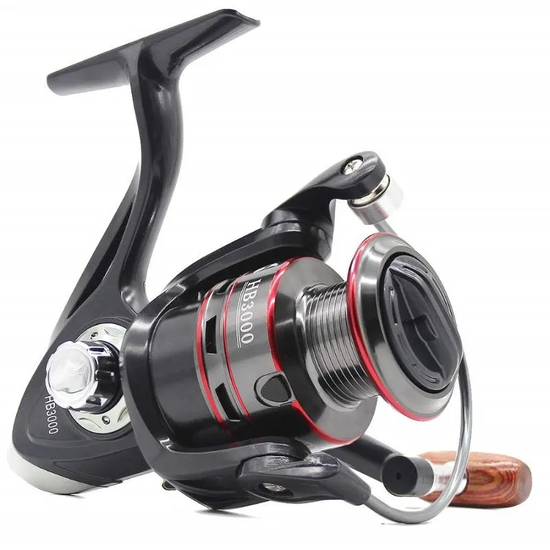 BaitCasting Reeles Carrete de pesca Spinning 8kg Max Drag Calidad Salera de agua salada Carrete de metal Acero inoxidable Handle Line Accesorio