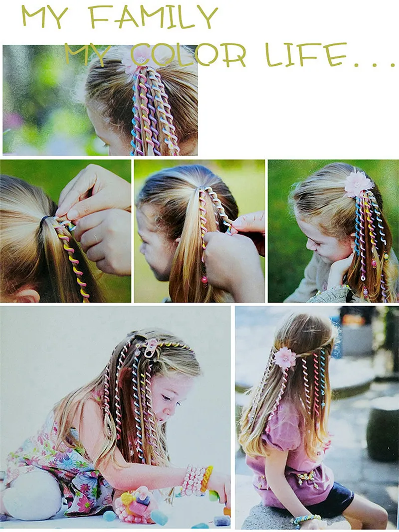 Hair Scrunchies | 6 Pieces Hair Accessories For Girls - View #8