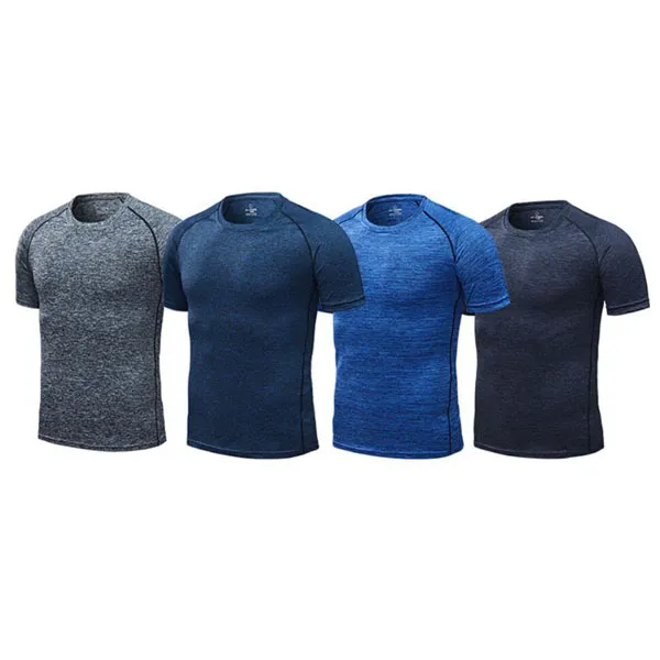새로운 고전적인 체육관 꽉 티셔츠 좋은 품질 의류 망 피트니스 옴므 남자 스포츠 티 셔츠 S031 Crossfit Top