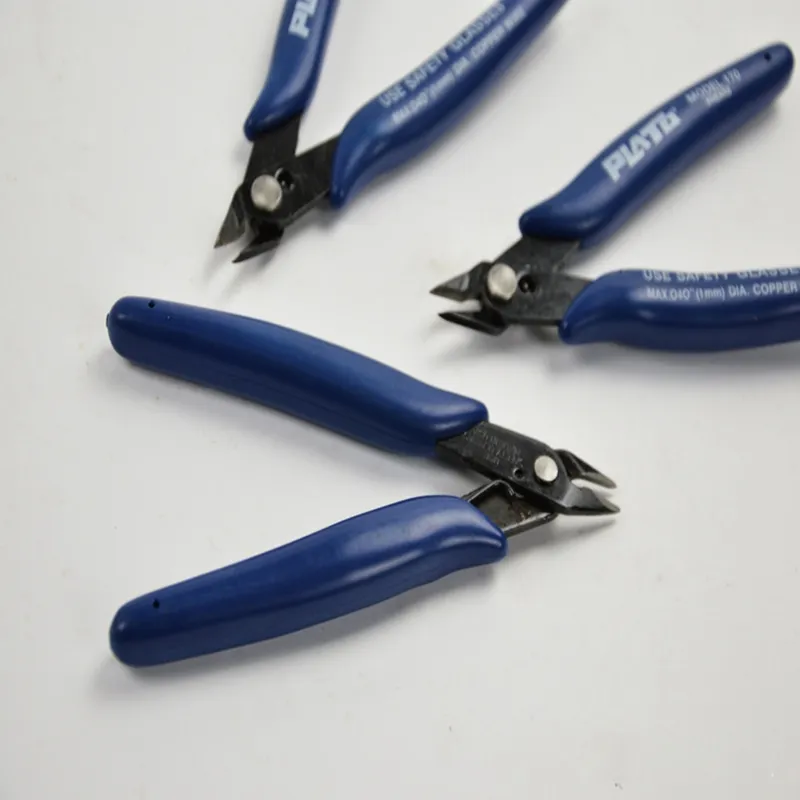 US 170 Wire Cutters Small Wire Nipper Flush Diagonal Side Cutter Pliers US 170 Wire Cutters Small Wire Nipper Flush Diagonal Side Cutter Pliers