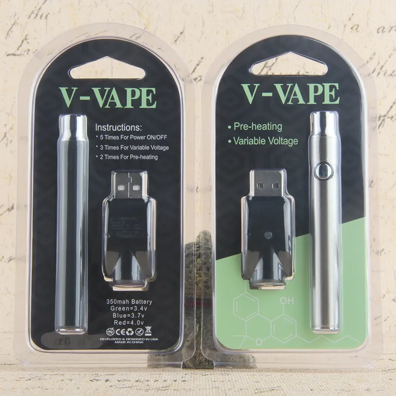 Preheat Batteries Kits Co2 Vv Battery Oil Vaporizer O Pens 510 Vape Pen