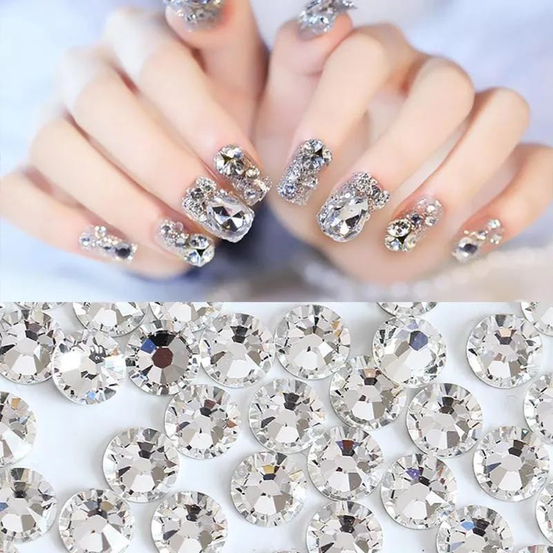 1 BOX DELICATE DIY Gems Fingernail Gems Nail Art Diamonds Phone