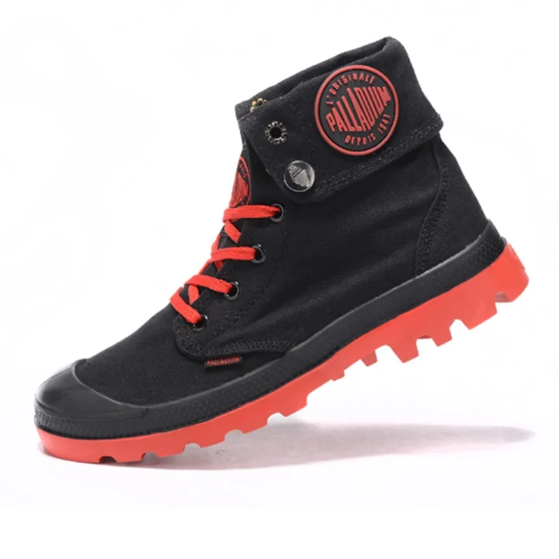 PALLADIUM PALLABREES High Top Military Ankle Boots For Men And Women Canvas Studio 88 Sneakers With Anti Slip Soles Sizes 36 45 From Factory Gongyuan99 Bulk 48.59 DHgate.Com