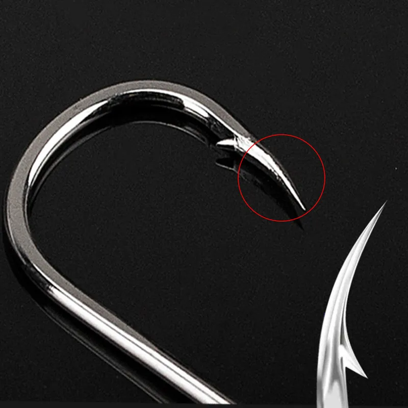 High Carbon Steel Barbed 2 0 Fishing Hooks In 10 Sizes 6# 15# For Asian  Carp Pesca Tackle Accessories KL334Y From Ygd024, $10.68