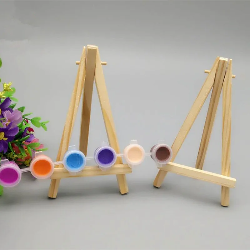 8*15cm Mini Wood Artist Painting Easel For Photo Painting Postcard