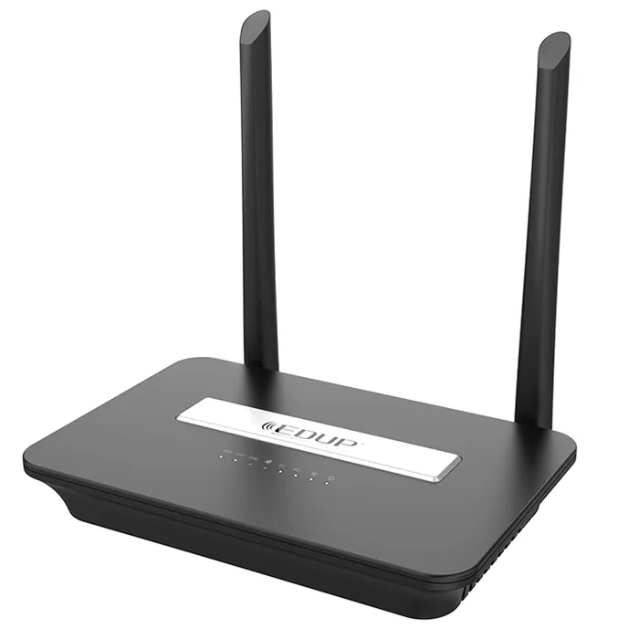 EDUP EP - Router wireless industriale 3G 4G CPE LTE N9522 con slot per scheda SIM