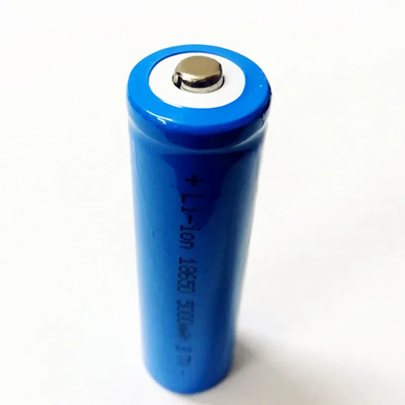 li-ion battery 18650 5000mAh flat/pointed lithium battery can be used in bright flashlight Beauty equipmentBicycle lamp and so on.