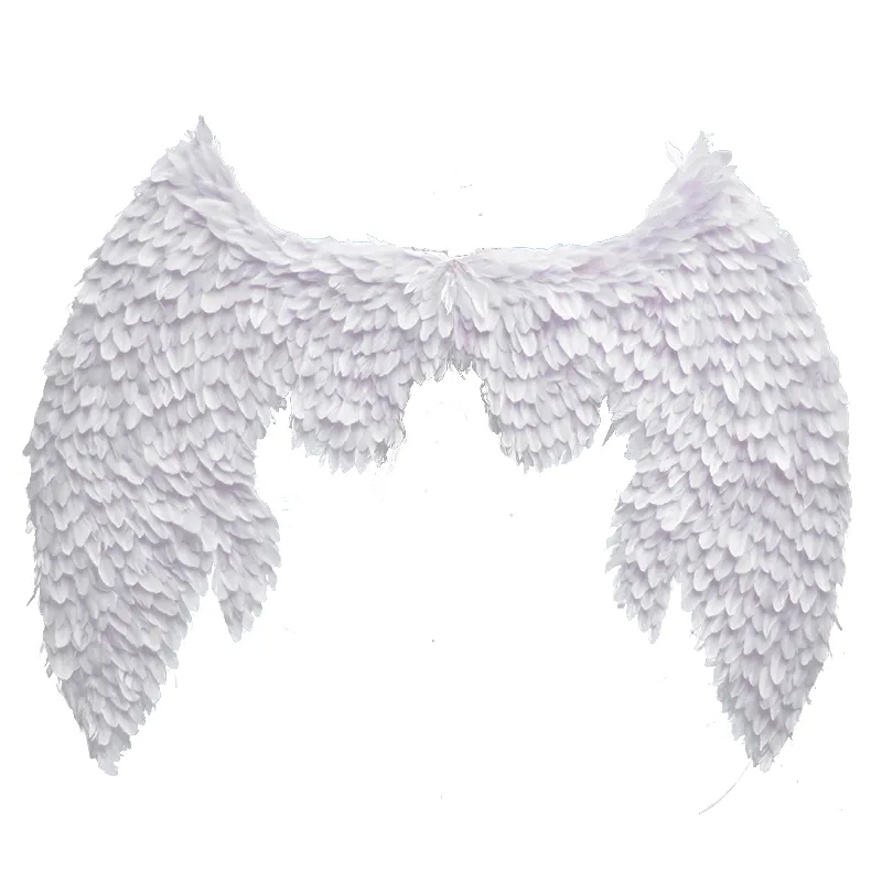 High quality large white angel wings creative pros for Parent-child Art Photography nice wedding Birthday party deco props free shipping