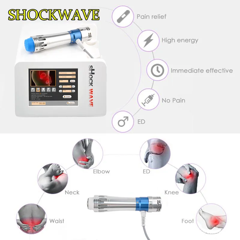 OSTACORPORPERATORACE THERAPERATORAKOŚĆ ACOUSTYTIC WAVE WAVE BÓL AKTRICTRICTRICTICTS Aktywacja ED Maszyna do leczenia z zatwierdzonym CE