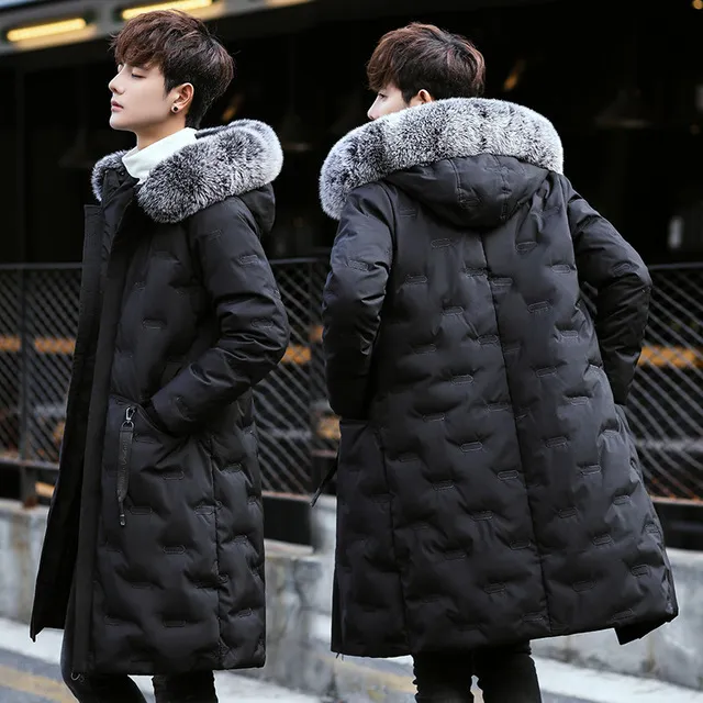 Long korean sales winter jacket