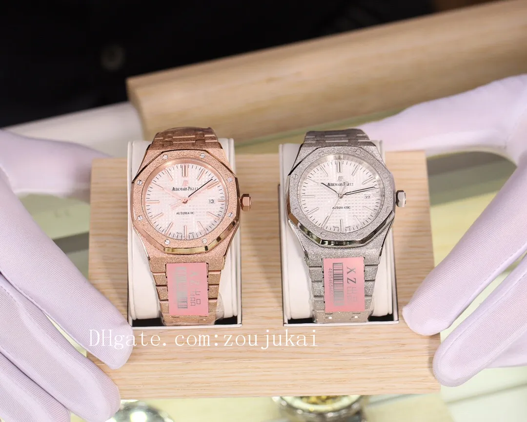 2020 high quality mens designer ap hot royal oak frosted rainbow offshorerubber strap watch 2813 movement men Watches 316L XZ factory a2