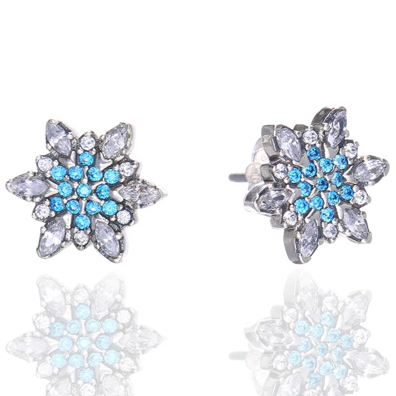 Pandora discount snowflake earrings