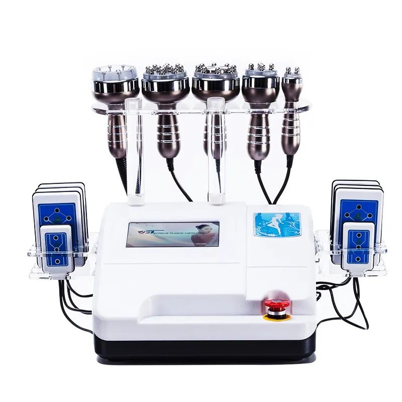 6 in 1 RF Vacuum Fat Laser Cavitation Body Sculpting Slimming Machine SPA Household and Commercial Beauty Equipment