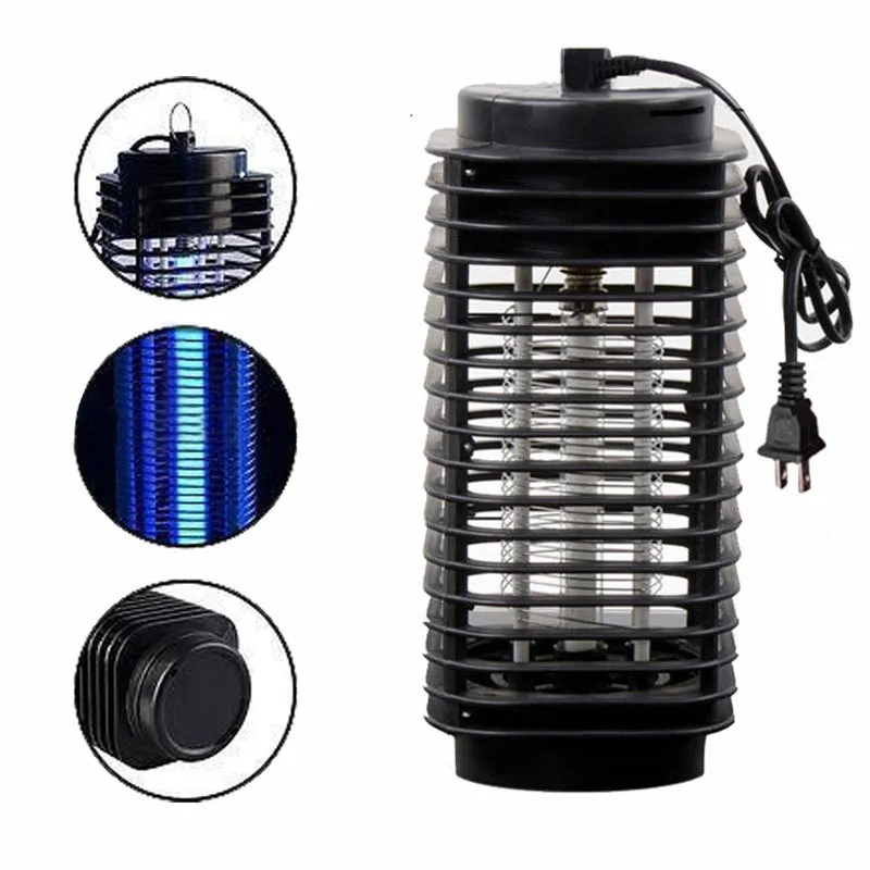 Electric Mosquito Bug Zapper Killer LED Lantern Fly Catcher Flying Insect Patio Utomhus Camping Lampor 110V 220V