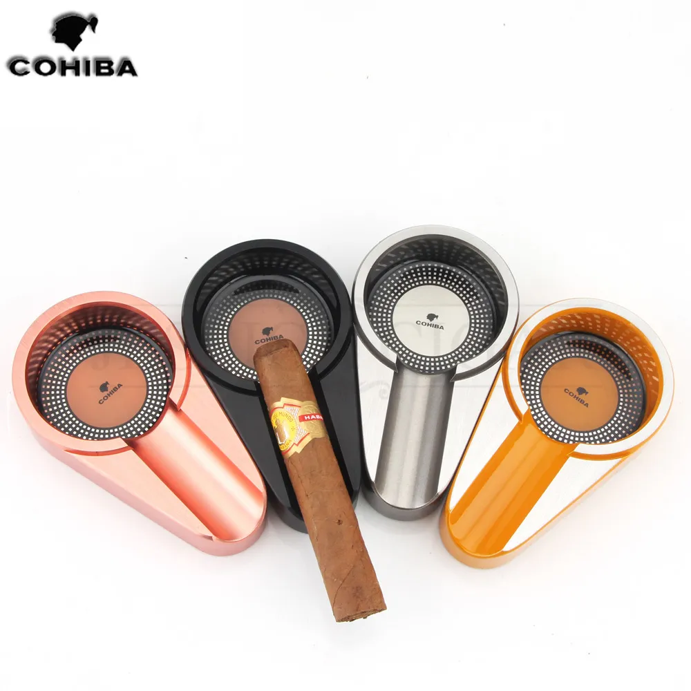 Mini Metal Pocket Cigar Ashtray Portable Travel Cigarette Ashtrays