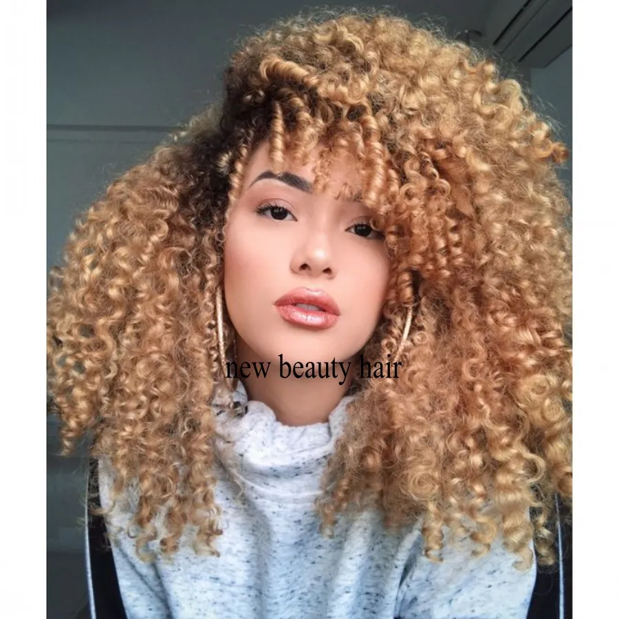 Honey Blonde Ombre 200 Density Synthetic Lace Front... From 