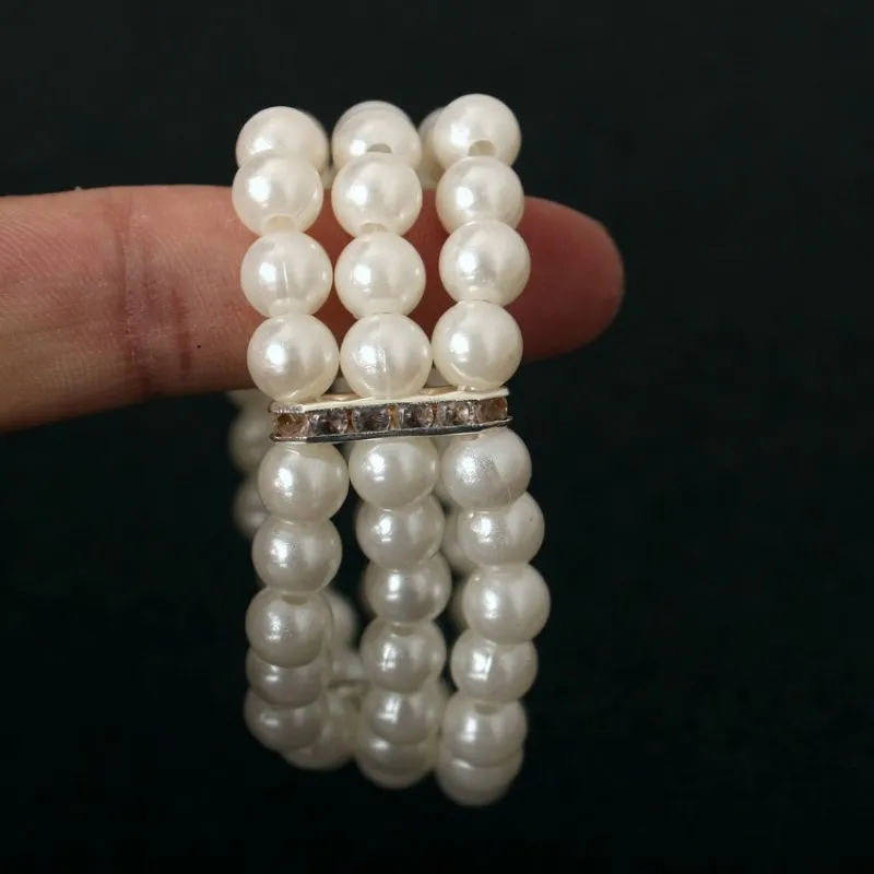 1pc Fashion Pearl Bracelet Dainty Jewelry Virgin Mary Shell - Temu