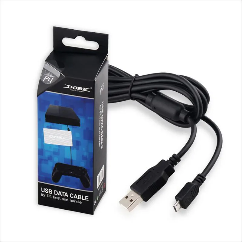 Pour Le Contrôleur PS4 PlayStation Câble De Chargement De Contrôleur Sans  Fil PS4 / SLIM / PRO Câble De Données USB 1.8m Avec Bague Magnétique Du  8,38 €