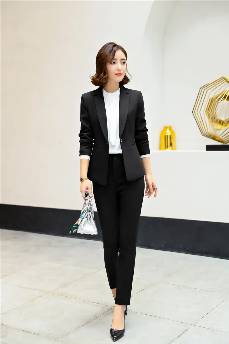 Plus Size 5XL Slim Office Skirt Suit For Women Elegant Set In For ...