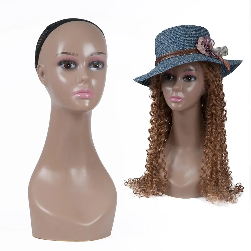 Stylish PE B Female Styrofoam Mannequin Head Head For Wigs, Hats, And