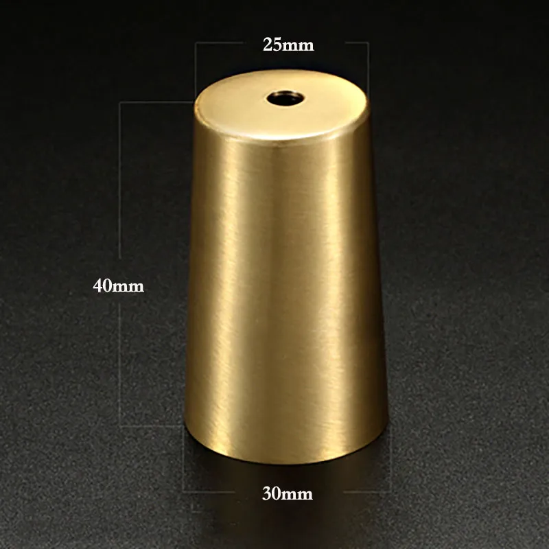 Латунные наконечники на ножки мебели - 96 фото