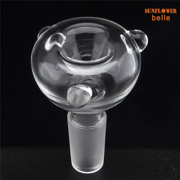 Herbe Dry Herb Greater Bowl Slide 14 mm18 mm Connexion Joix mâle OD 35 mm Bol coloré Bow Water Pipe Dab Rig 491