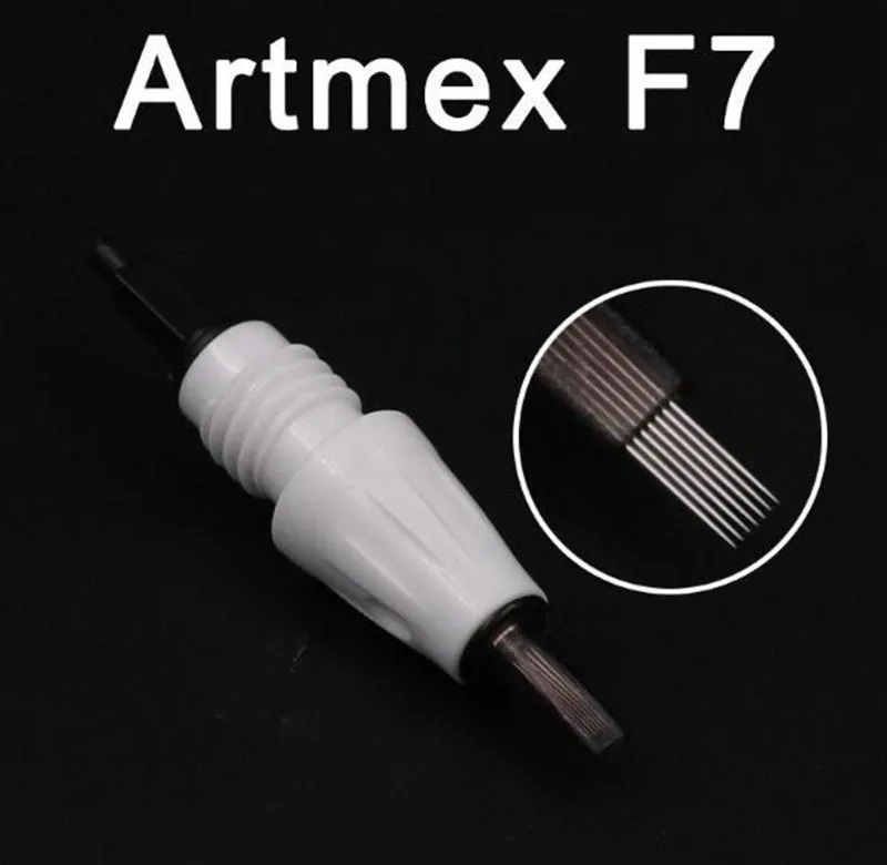 Micro Needle Patron Tips för ArtMex V8 V6 V11 V9 Permanent Makeup Tattoo Machine Derma Pen Dr.pen MTS PMU Skin Care Beauty