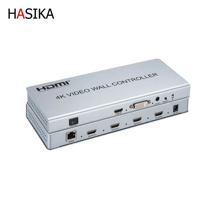 HD 1080p HDMI 1 IN 4 OUT 2X2 1 * 4 1 * 2 4K Video Wall Controller