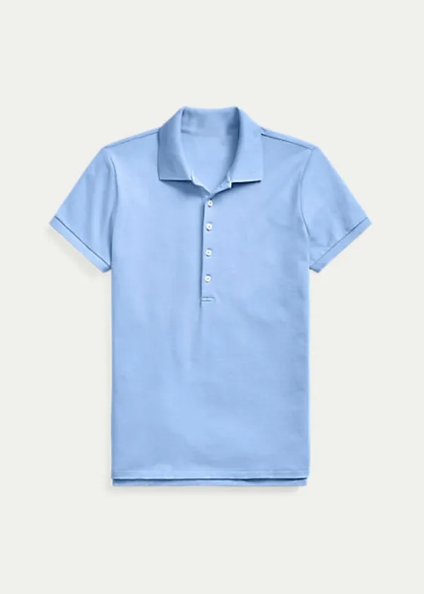 Partihandel Gratis frakt 2020 Hot Sale 100% Autentiska Damer Märke Polos Mode Casual Polos Ärmar Ladies Polos Kvinnor Bomull Kortärmad