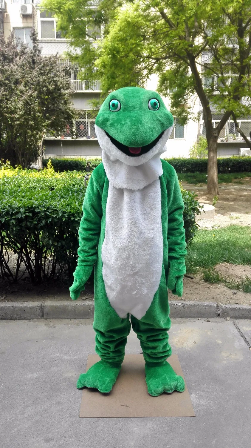 Halloween green snake Mascot Costume Cartoon Viper Anime theme character Christmas Carnival Party Fancy Costumes Adult Outfit