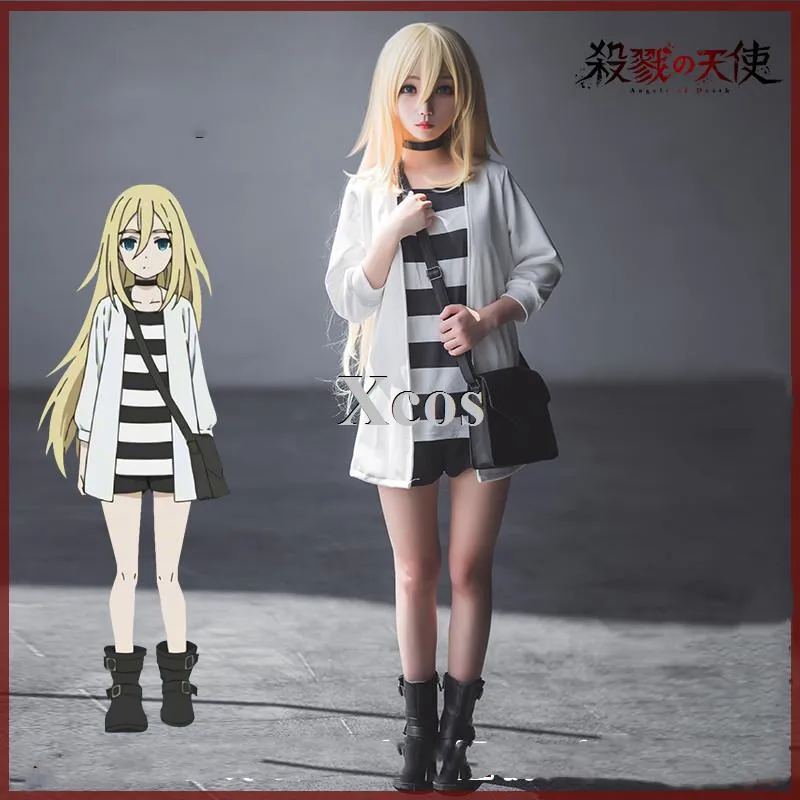 Anime wig Angels of Death Ray Rachel Gardner Hair Cosplay Costume