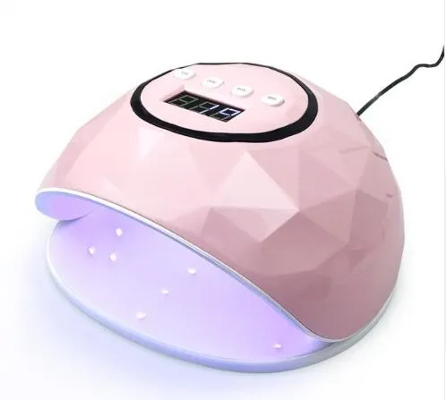 Ny 86W UV-lampa Nageltorkar Pro UV LED Gel Nail LamT Fast Curing Gel Polish Ice Lampa för nagelmanikyrmaskin