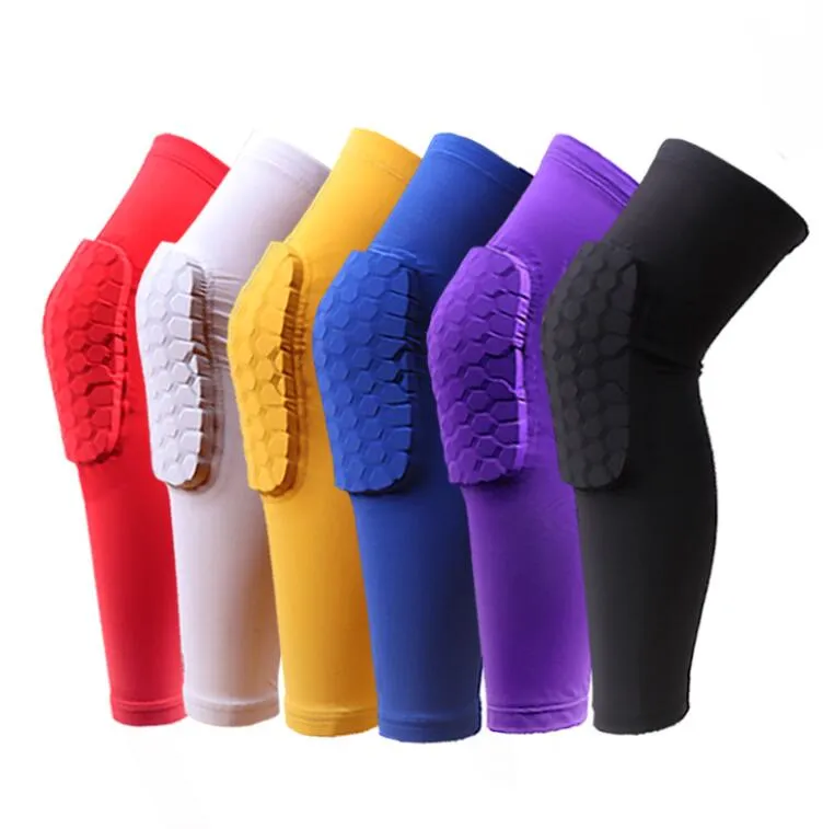 safety basketball knee pads for Adult Antislip honeycomb pad Leg knee support calf compression kneecap cycling knee protector