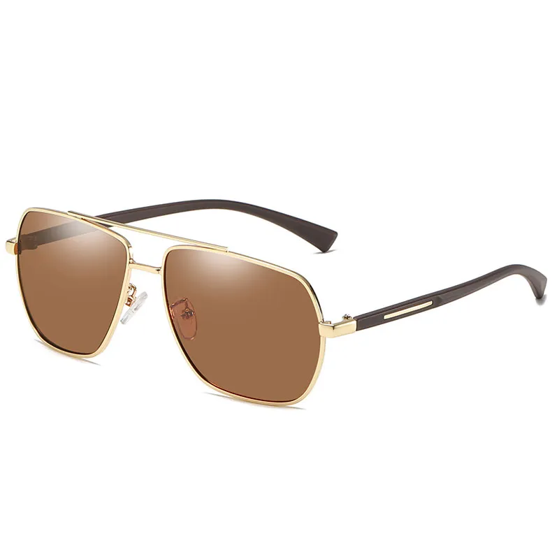 Óculos de sol high-end óculos de desenhador de marca masculino óculos de sol e américa óculos de aviação masculino retrô Oculos Sunglasses HD Lentes