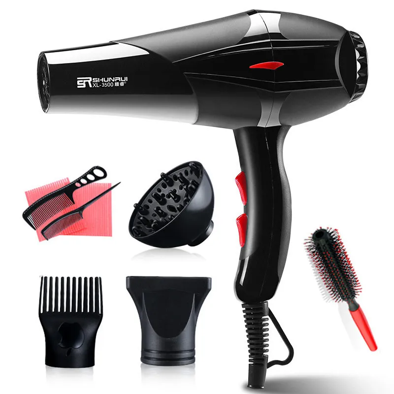 Profissional 3200W Secador De Cabelo Forte Para O Cabeleireiro Barbeiro  Ferramentas Secador De Cabelo Secador De Cabelo Baixo Fã 220 240V De  $142,11