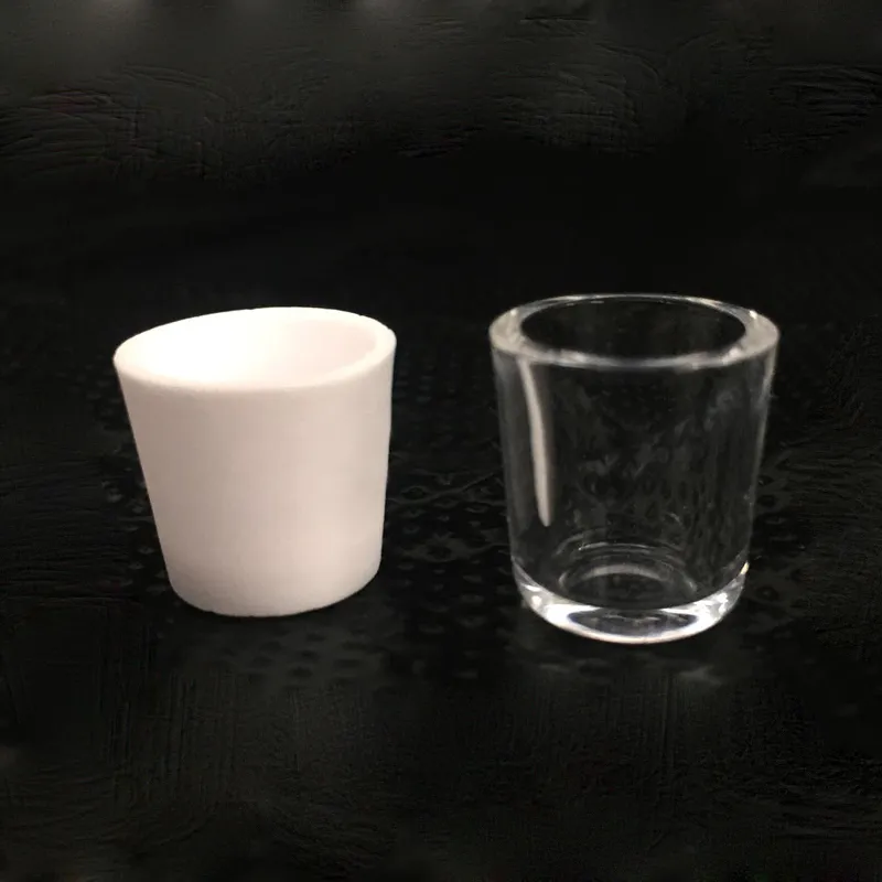 Ceramic Insert Bowl Puffco Peak Quartz Insert With Thick Clear Quartz