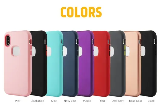 Matte Wykończenie 3 w 1 Hybrydowy Obrońcy Etui na telefon Wysokiej jakości dla iPhone 11Promax 7 / 8Plus XR XS Max Samsung Galaxy Note 9 J3 J7